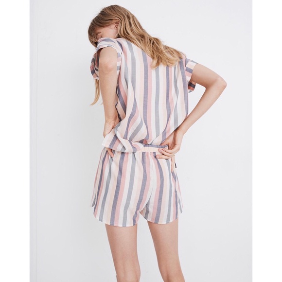 Madewell | Flannel Bedtime Pajama Top - Picture 3 of 5